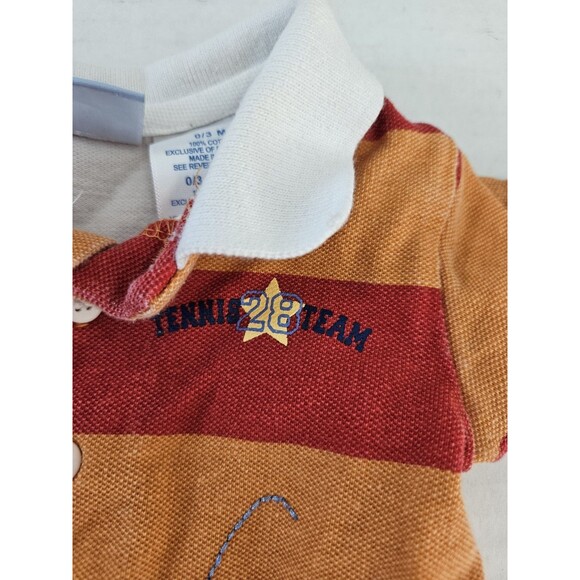 Disney Mickey Mouse Tennis Romper Sz 0 - 3 Months Baby Infant Wonderful World Of - Picture 3 of 5